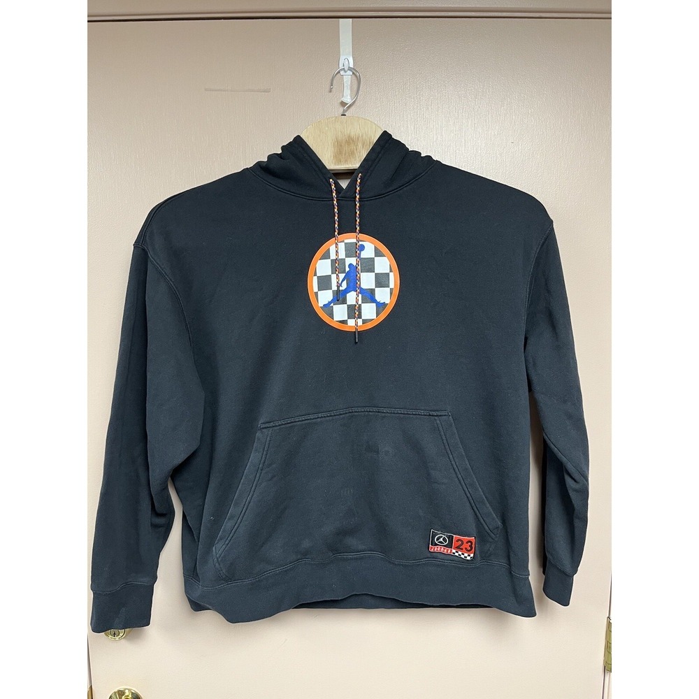 Jordan XXL Hoodie‎ Double Sided Black Racing 23 Motor sports
